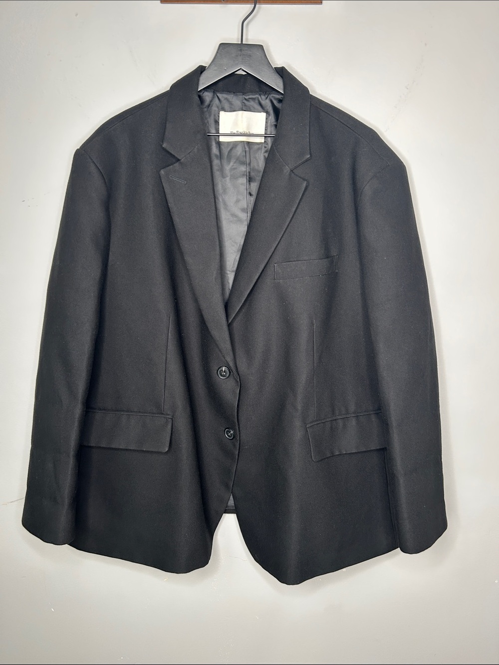 The Frankie Shop Black Oversized BEO Blazer Size XL - Picture 4 of 15